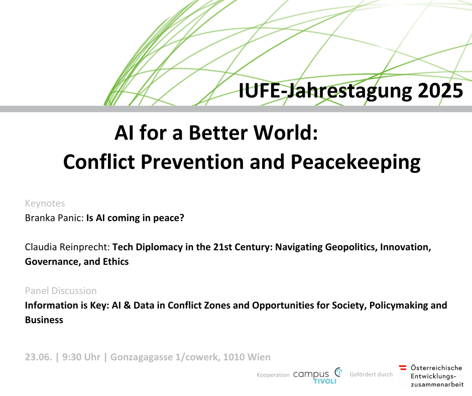 AI for a Better World: Conflict Prevention and Peacekeeping