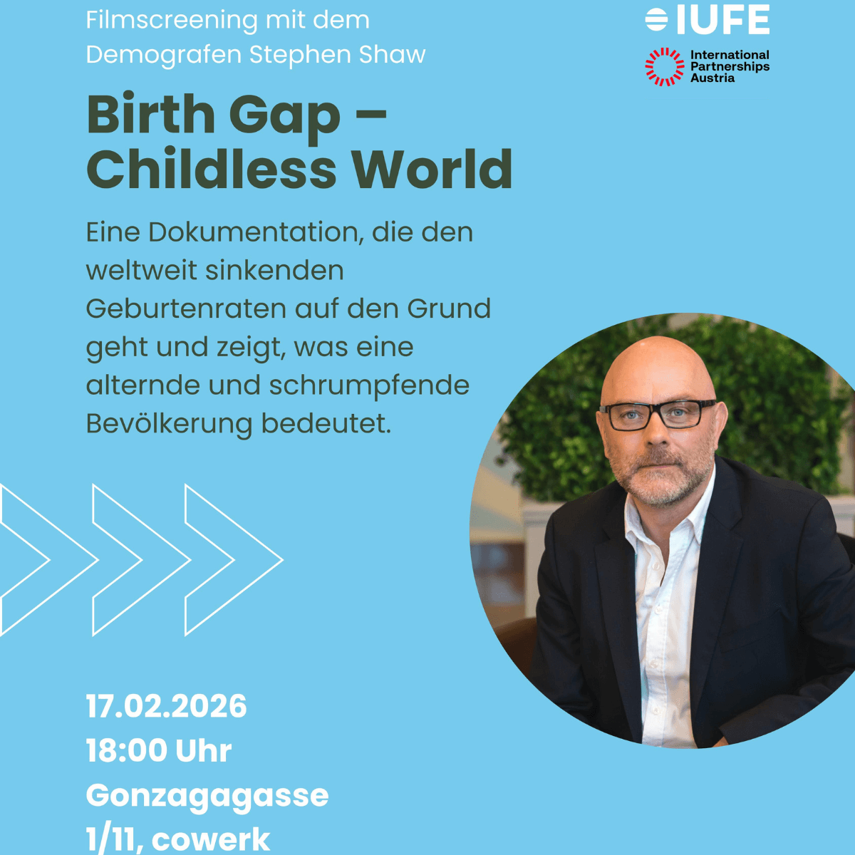 Upcoming: Filmscreening mit Stephen Shaw